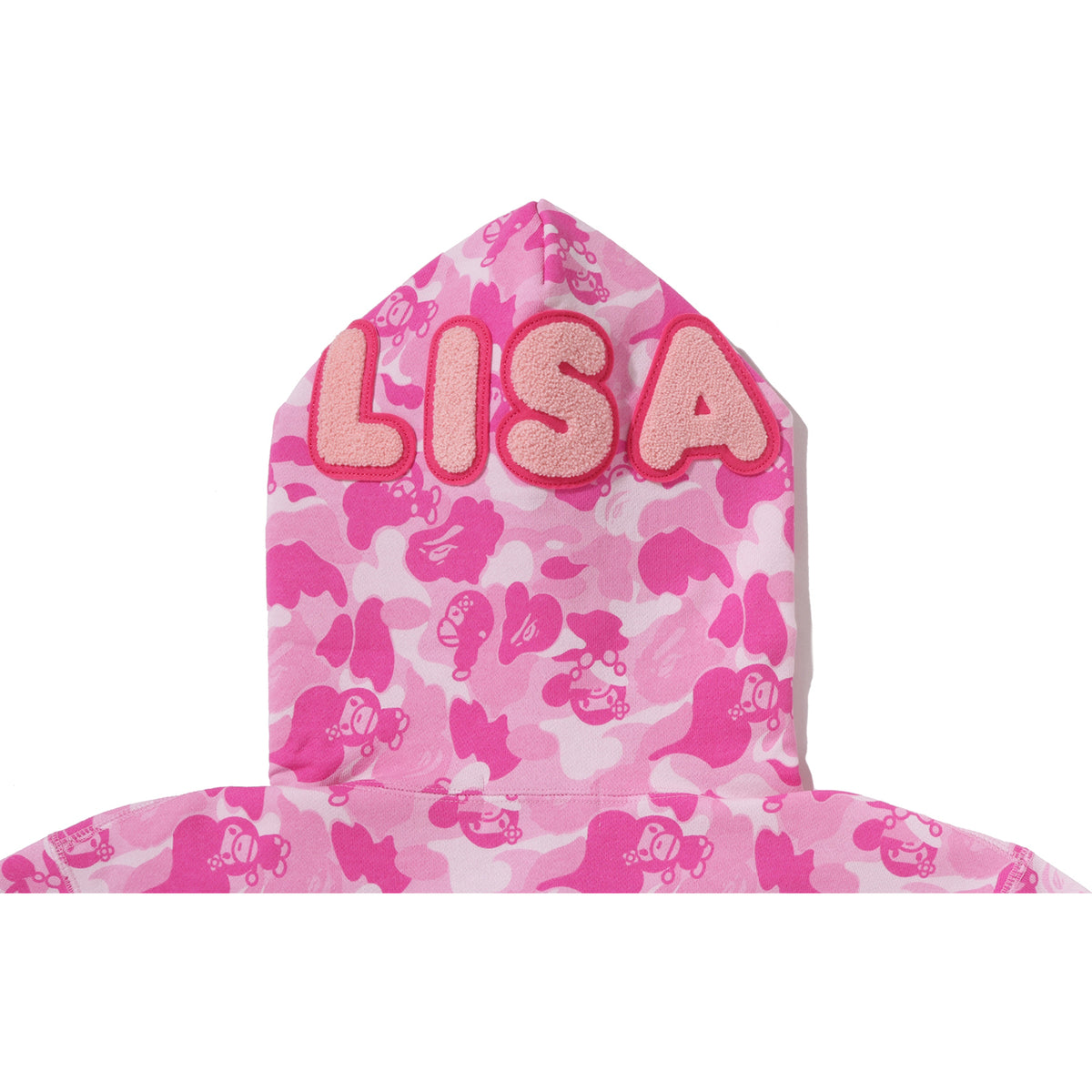 BABY LISA ABC CAMO FULL ZIP HOODIE LADIES