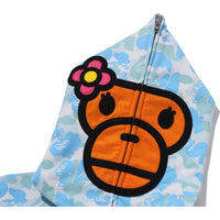 BABY LISA ABC CAMO FULL ZIP HOODIE LADIES