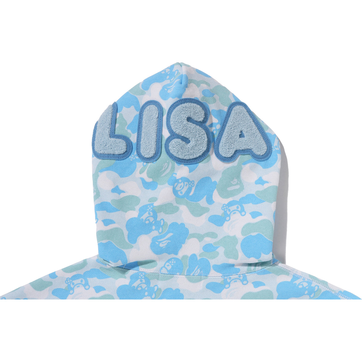 BABY LISA ABC CAMO FULL ZIP HOODIE LADIES