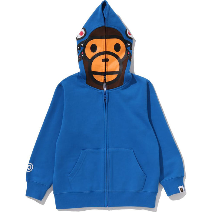 MILO SHARK ZIP HOODIE KIDS