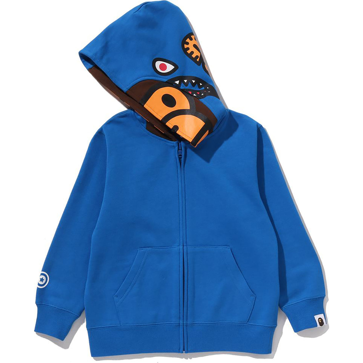 MILO SHARK ZIP HOODIE KIDS