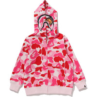 ABC CAMO MILO SHARK ZIP HOODIE KIDS