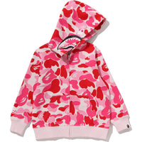 ABC CAMO MILO SHARK ZIP HOODIE KIDS