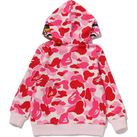 ABC CAMO MILO SHARK ZIP HOODIE KIDS