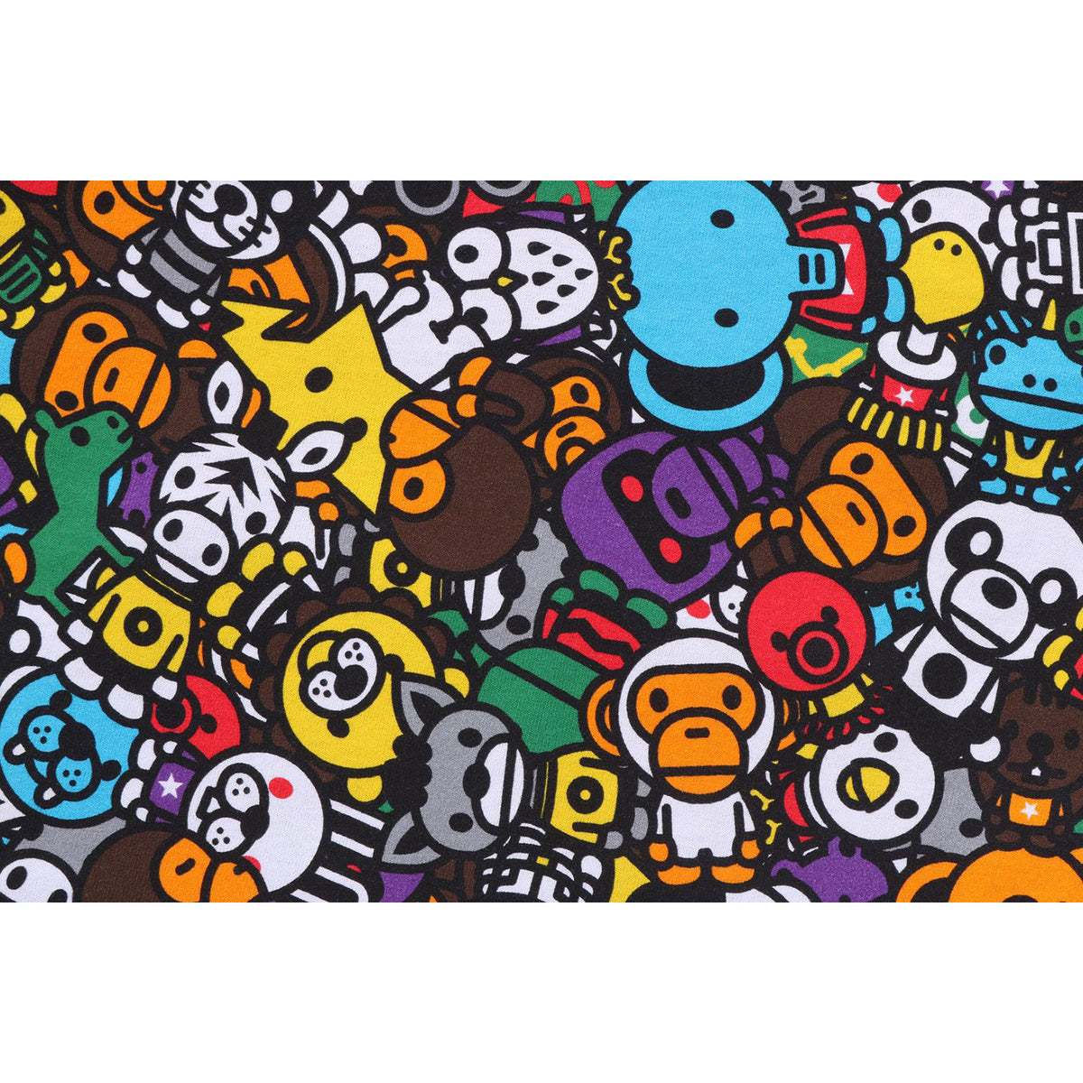 BABY MILO PATTERN REVERSIBLE ZIP HOODIE KIDS