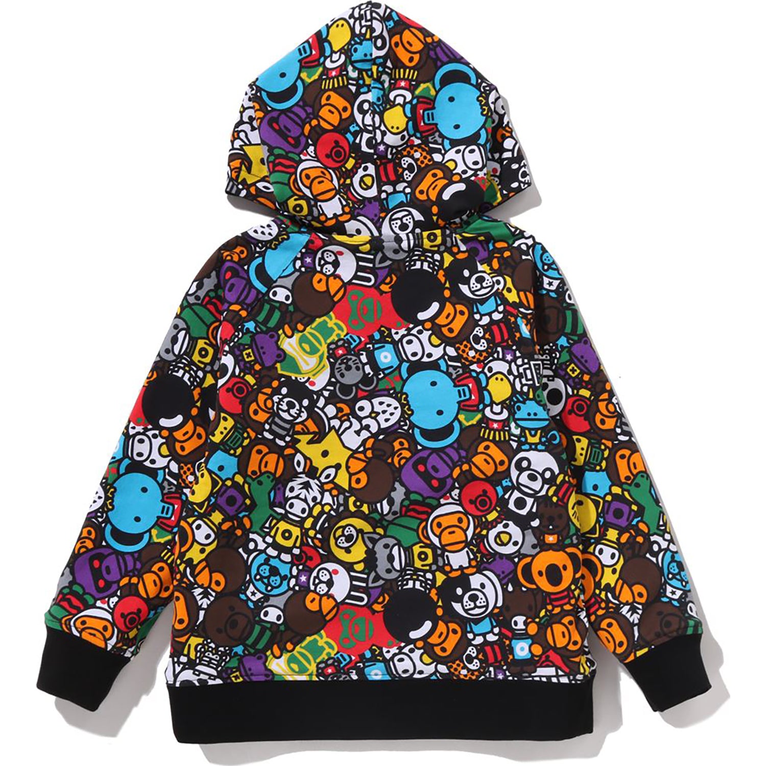 BABY MILO PATTERN REVERSIBLE ZIP HOODIE KIDS – us.bape.com