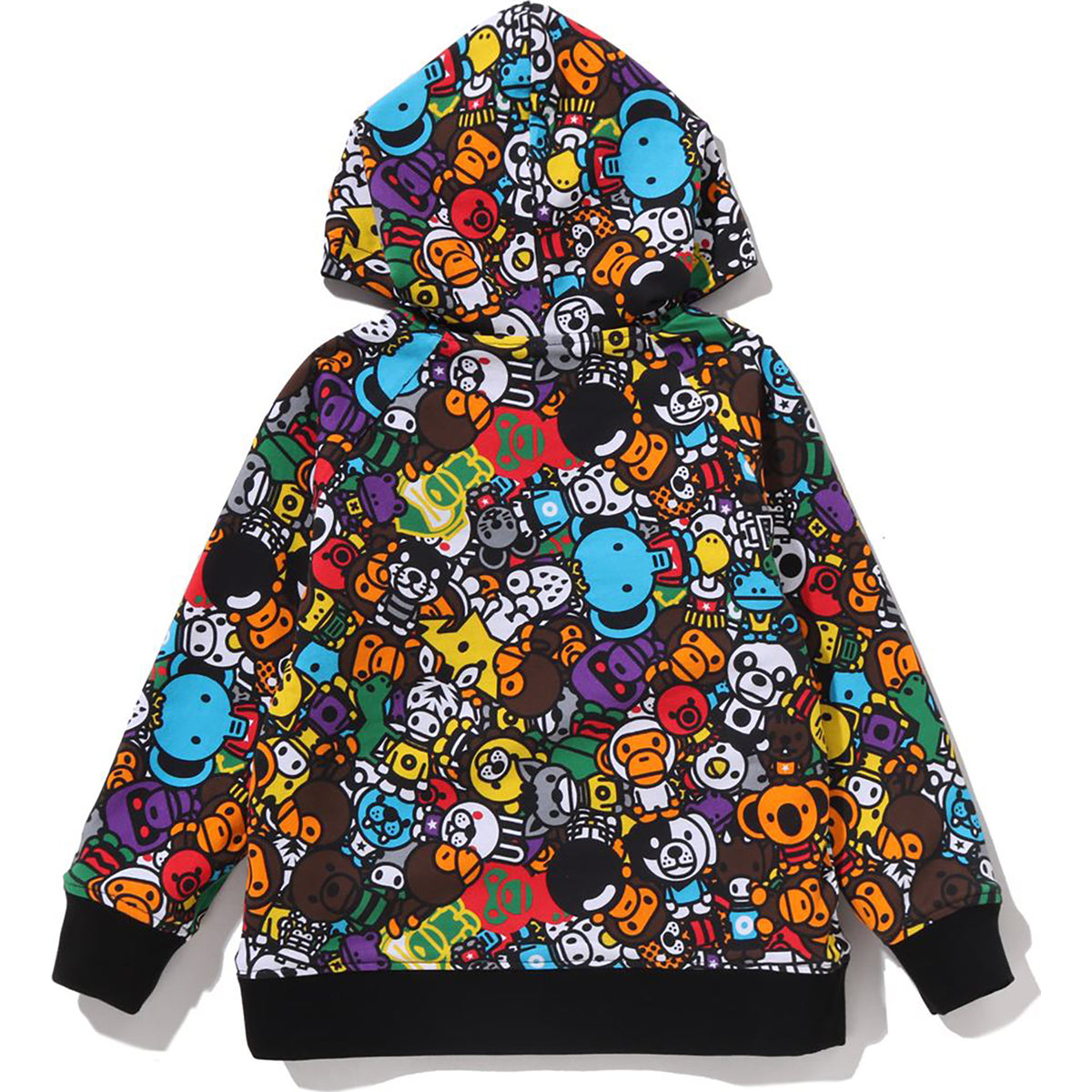 BABY MILO PATTERN REVERSIBLE ZIP HOODIE KIDS