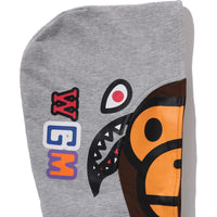 MILO SHARK ZIP HOODIE JR KIDS