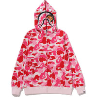 ABC CAMO MILO SHARK ZIP HOODIE JR KIDS