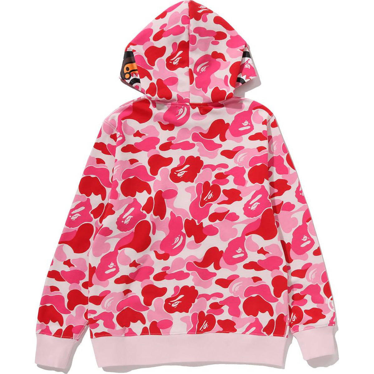 ABC CAMO MILO SHARK ZIP HOODIE JR KIDS