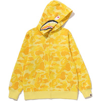 ABC CAMO MILO SHARK ZIP HOODIE JR KIDS