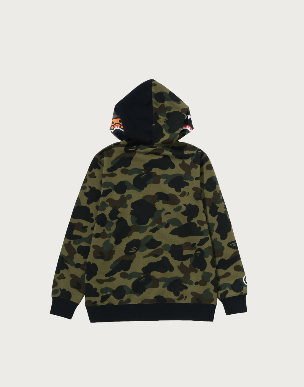 1ST CAMO MILO SHARK ZIP HOODIE JR KIDS
