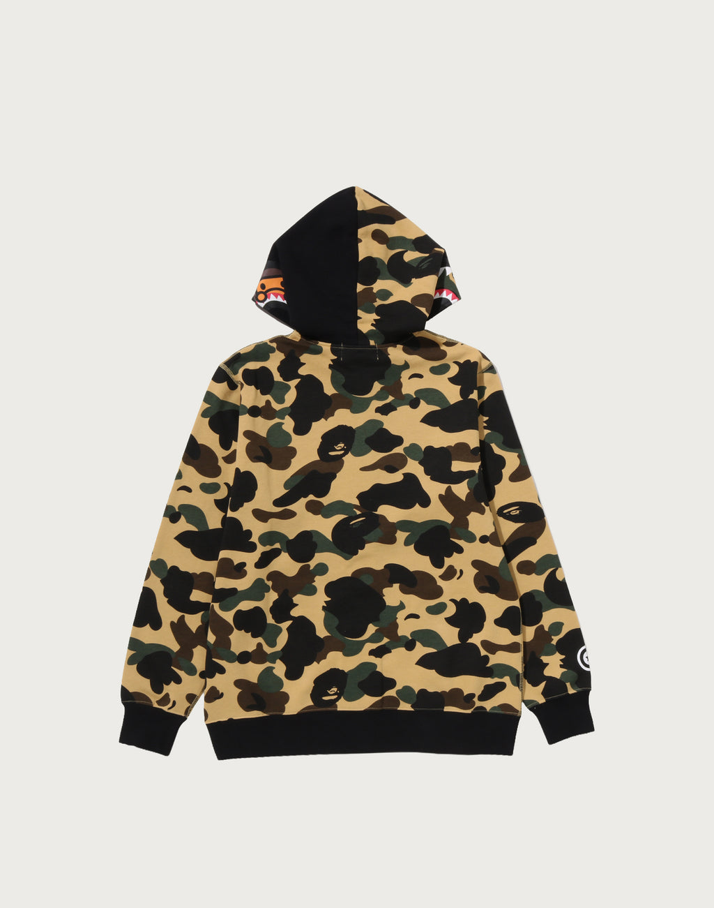 1ST CAMO MILO SHARK ZIP HOODIE JR KIDS