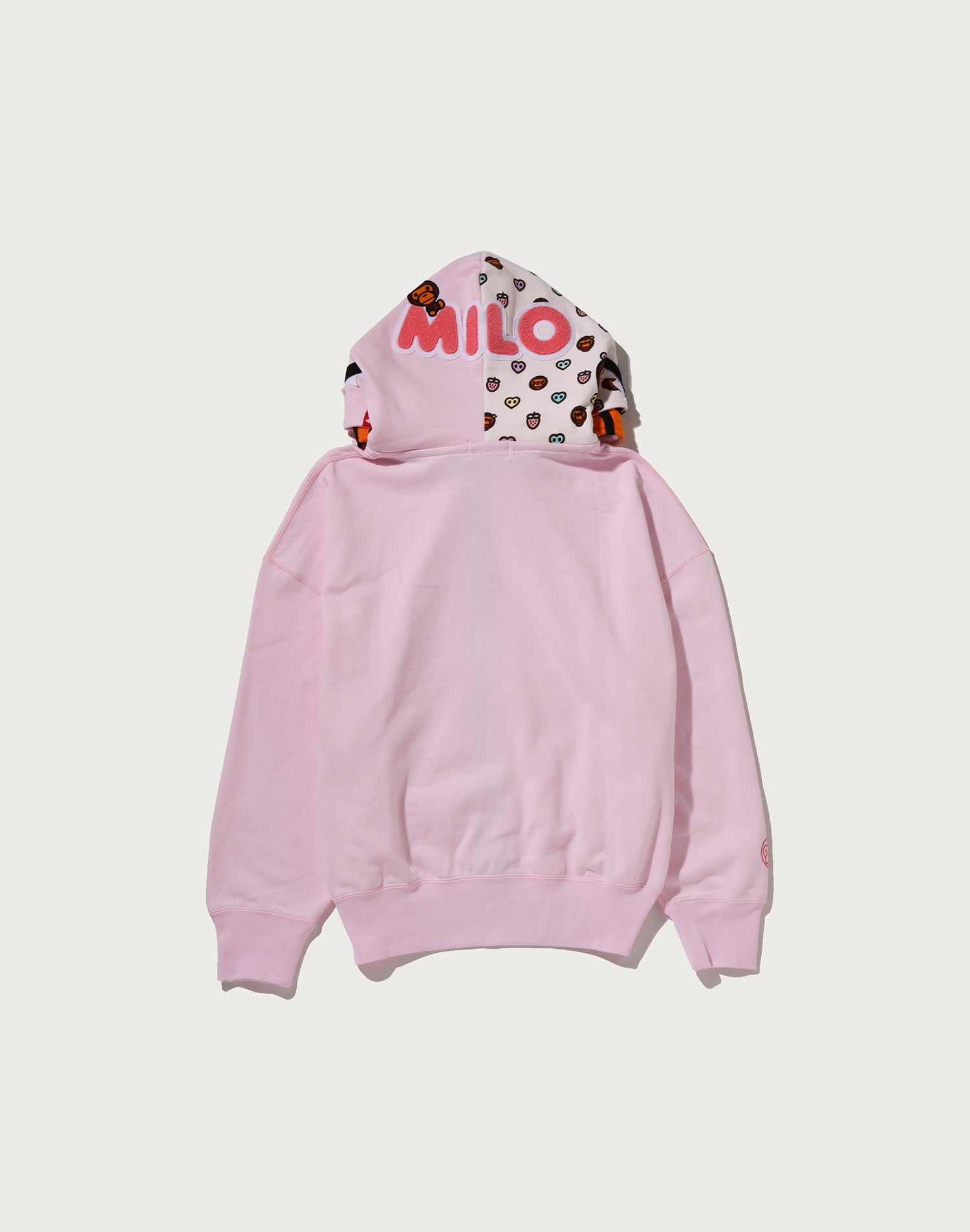トップス BAPE MILO SHARK FULL ZIP DOUBLE HOODIE MILO SHARK OVERSIZED FULL ZIP DOUBLE HOODIE LADIES – us.bape.com