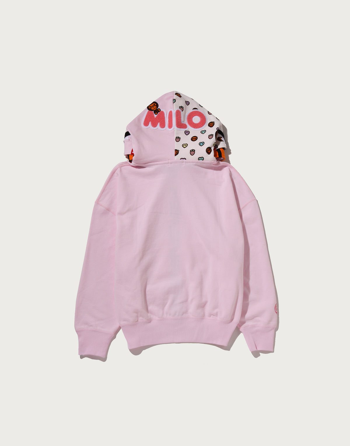 MILO SHARK OVERSIZED FULL ZIP DOUBLE HOODIE LADIES