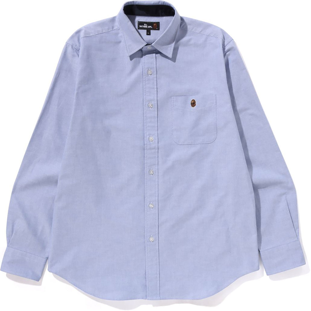 bape button up shirt