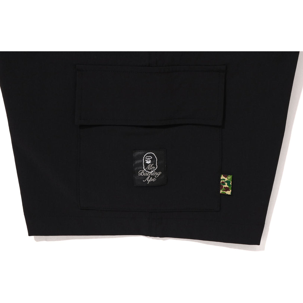 MR. BATHING APE MULTI POCKET WIDE FIT SHORTS MENS