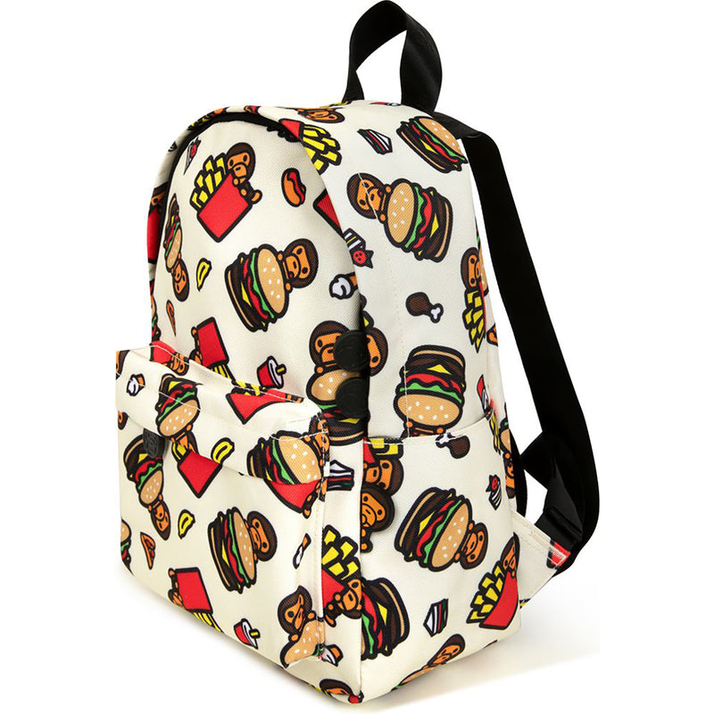 FAST FOOD ALL PRINT PATTERN MINI BACKPACK