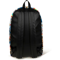 BADGE PATTERN LARGE BACKPACK