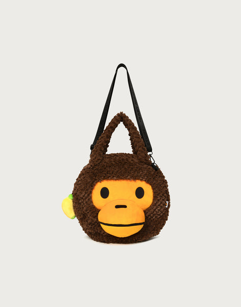 BABY MILO FAUX FUR LARGE TOTE BAG – us.bape.com