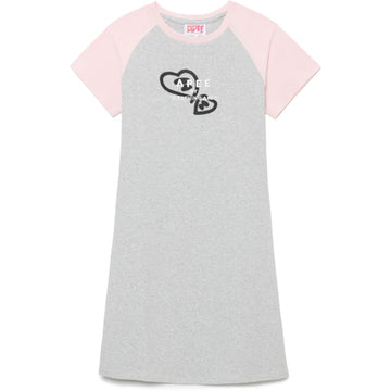 GRAPHIC SLIT TUNIC TEE LADIES