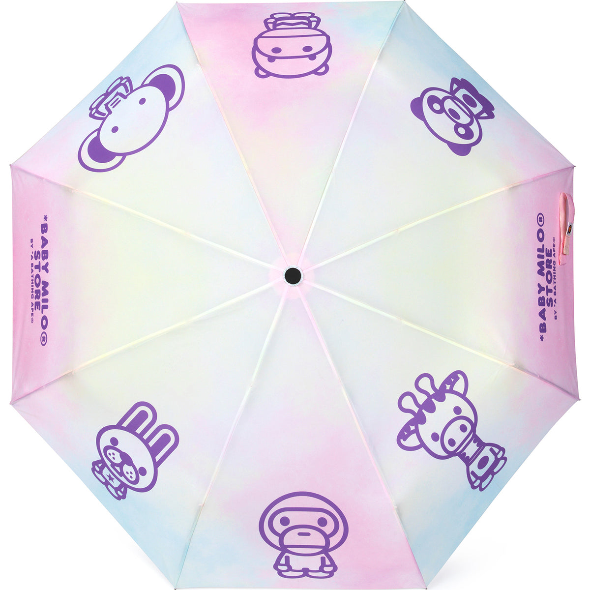 BABY MILO TIE DYE FOLDABLE UMBRELLA