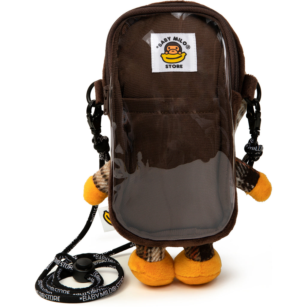 BABY MILO CHECK MOBILE BAG | us.bape.com