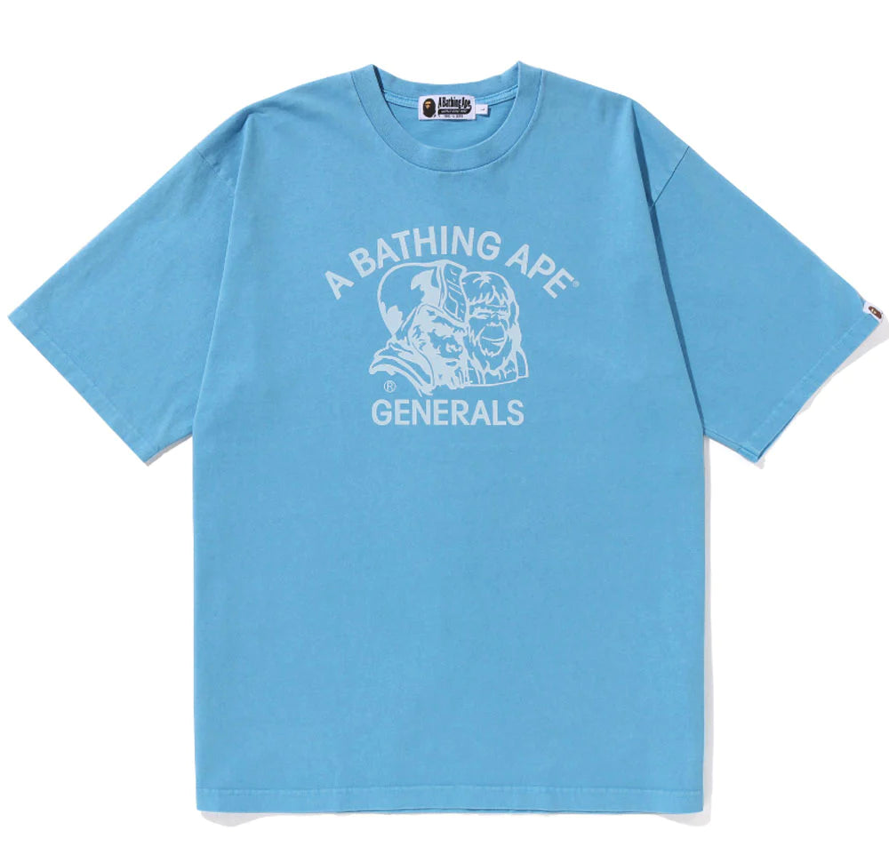 PIGMENT DYED GENERAL BAPE RELAXED FIT TEE MENS