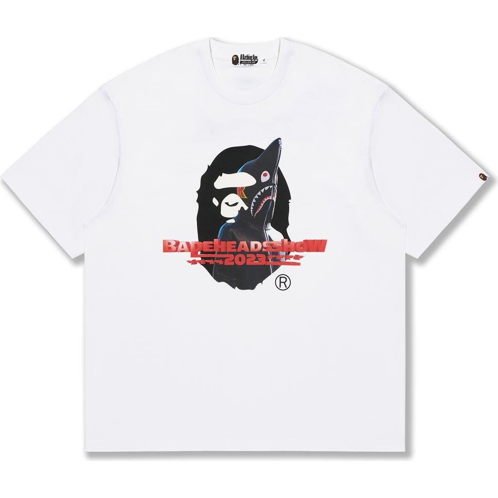 BAPE HEADS SHOW BAPE RELAXED FIT TEE MENS