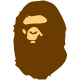 bape ape head logo