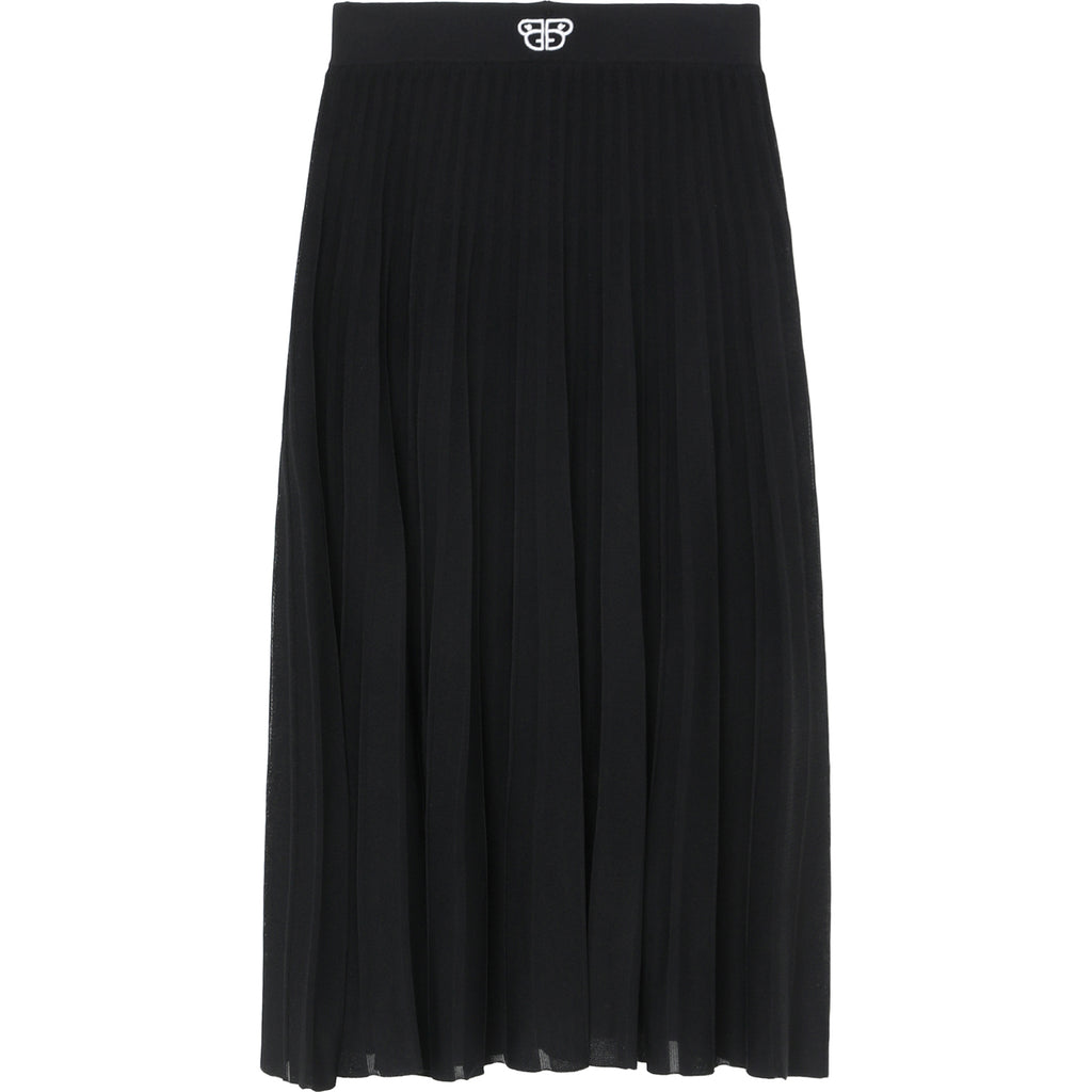 BAPY PLEATED KNIT SKIRT LADIES