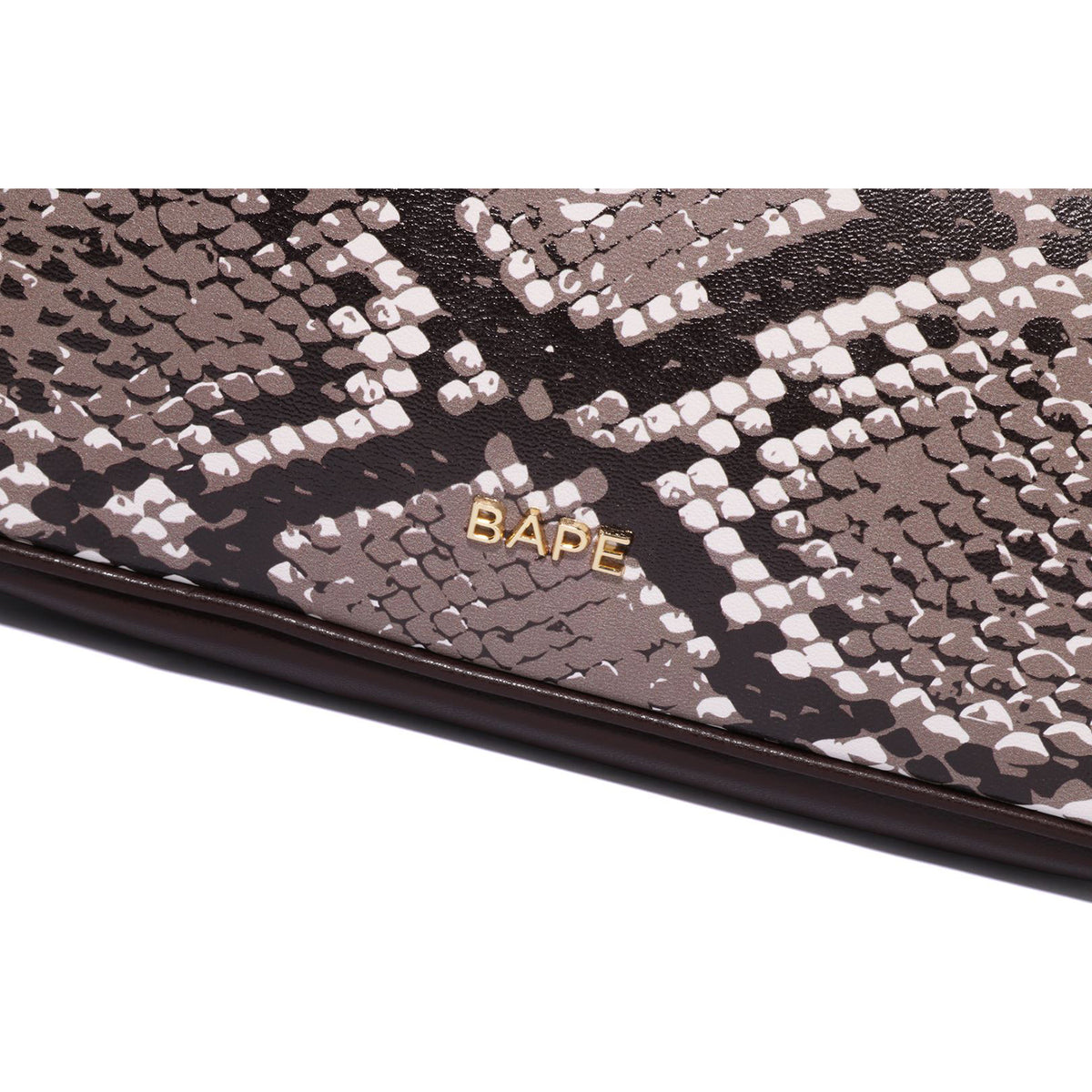 BAPE SNAKE PATTERN HAND BAG LADIES