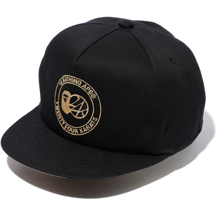 BAPE X 24KARATS NEW ERA SNAPBACK CAP KIDS