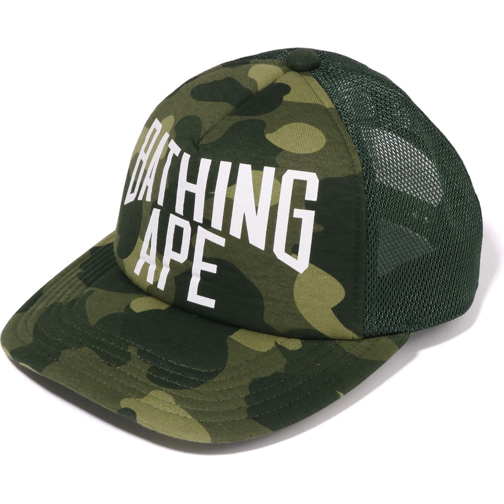 COLOR CAMO NYC LOGO MESH CAP MENS | us.bape.com