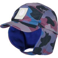 GRID CAMO PADDED EARMUFFS CAP KIDS