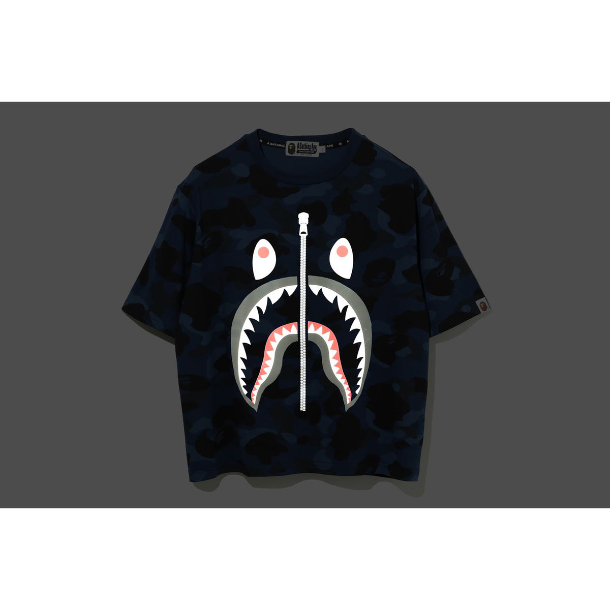 COLOR CAMO REFLECTOR SHARK WIDE TEE LADIES