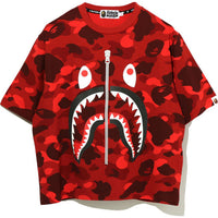 COLOR CAMO REFLECTOR SHARK WIDE TEE LADIES