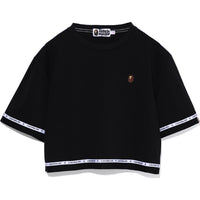 LOGO TAPE CROPPED TEE LADIES