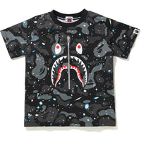 SPACE CAMO SHARK TEE KIDS