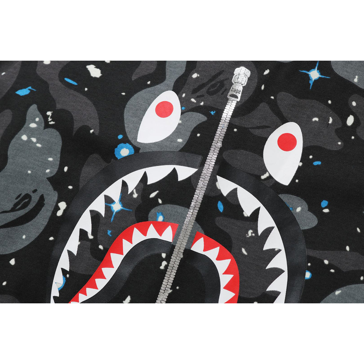 SPACE CAMO SHARK TEE KIDS