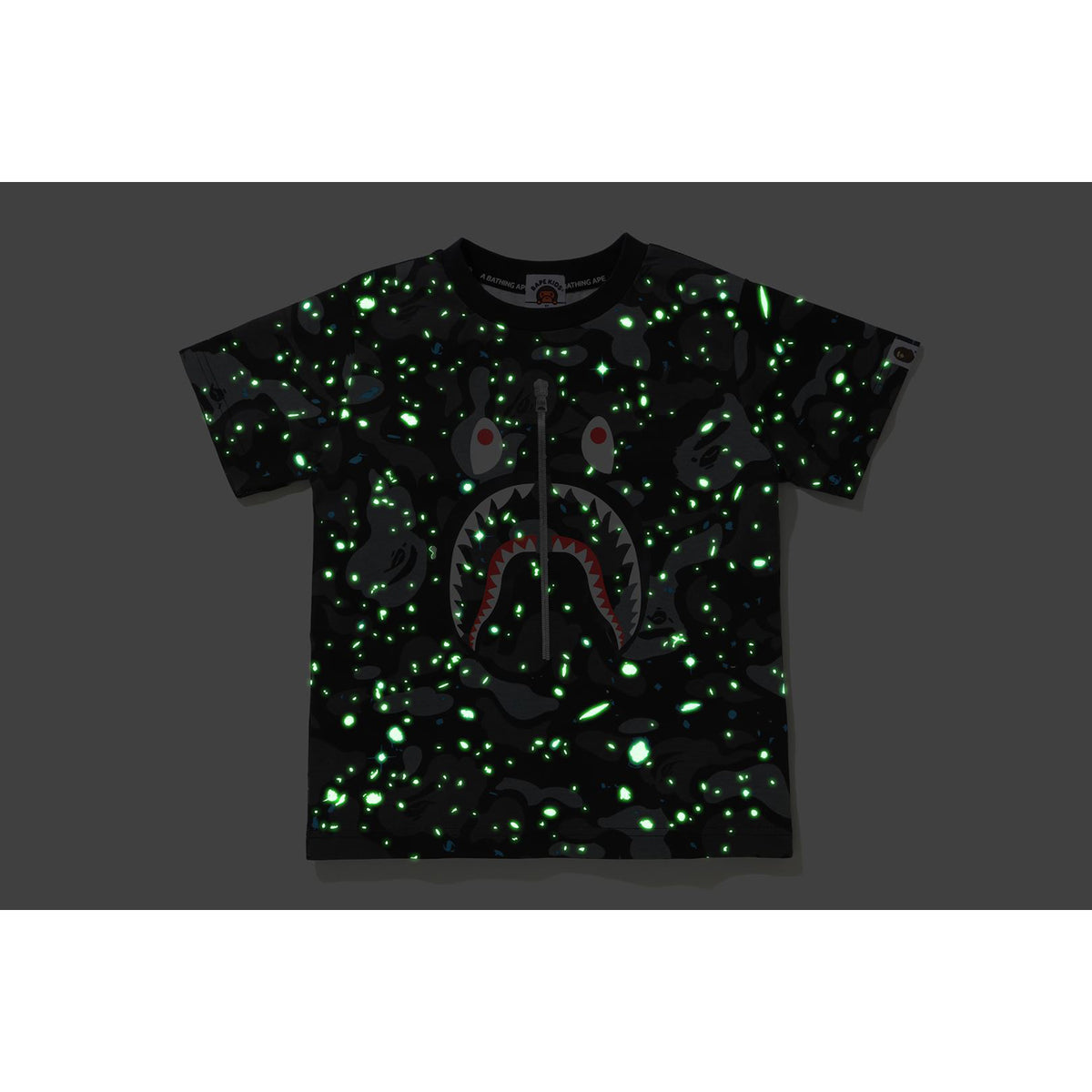 SPACE CAMO SHARK TEE KIDS