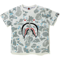 SPACE CAMO SHARK TEE KIDS