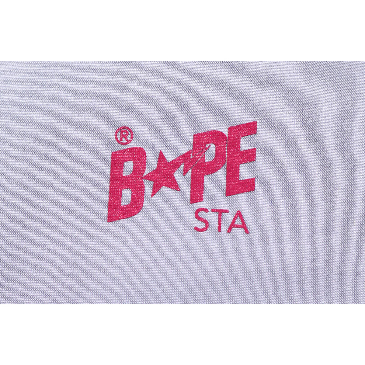 BAPE STA LOGO CROPPED TEE LADIES