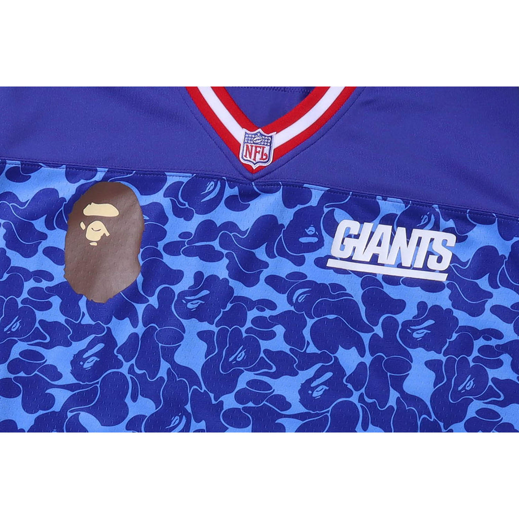 Bape x Mitchell & Ness NFL New York Giants Legacy Jersey Mens 1H73-109-905 / Navy / Small
