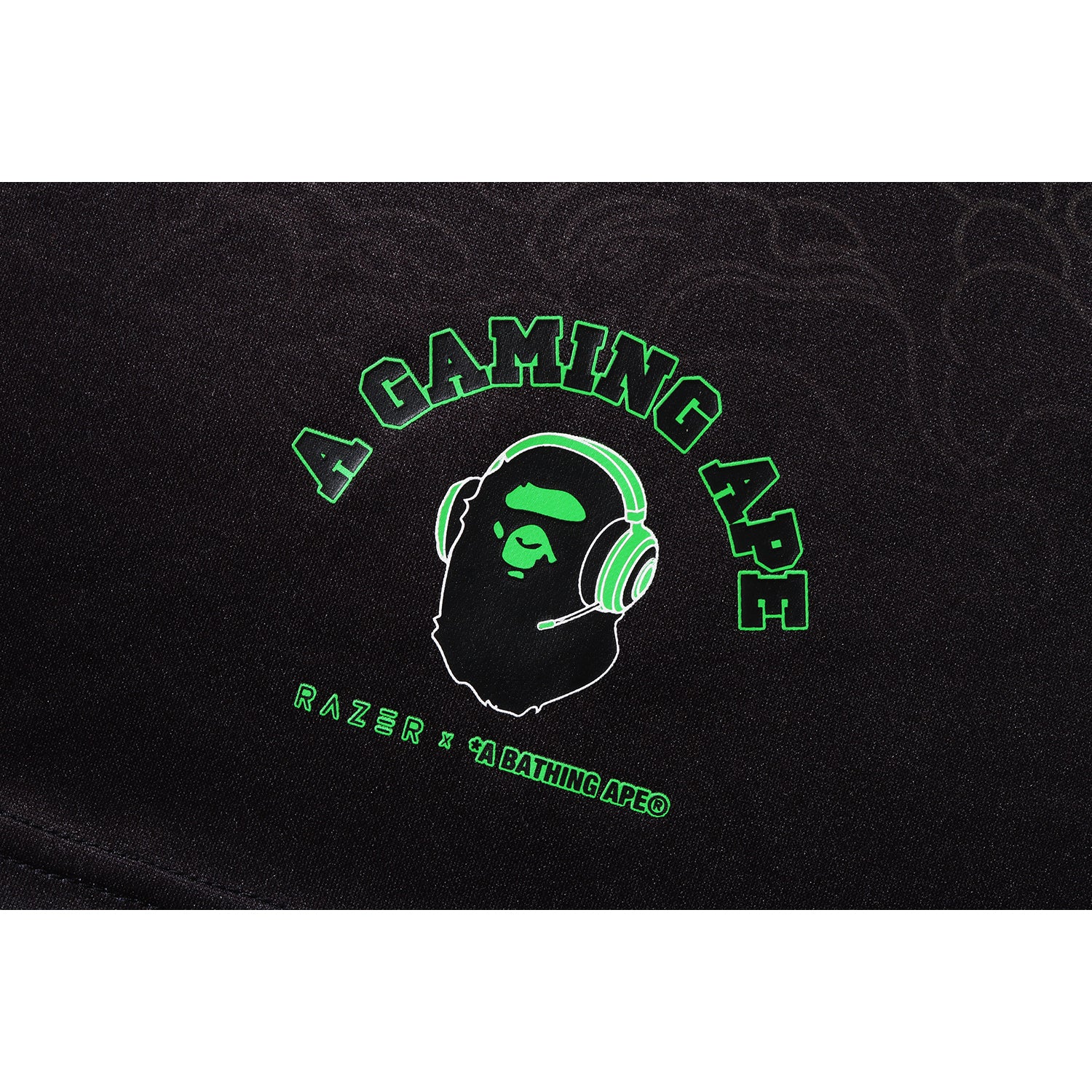 RAZER X A BATHING APE NEON CAMO TEAM TEE MENS