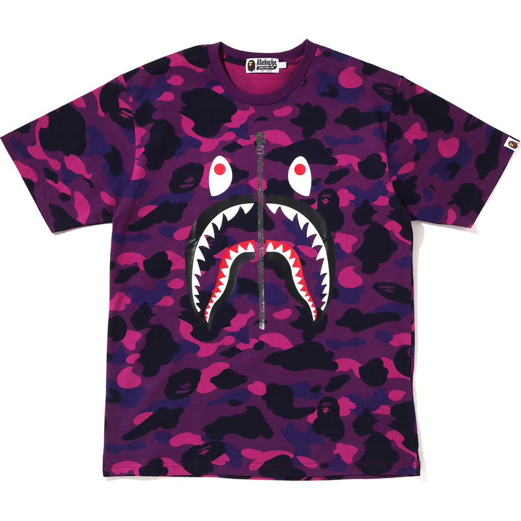 Bape shark 2024 shirt camo