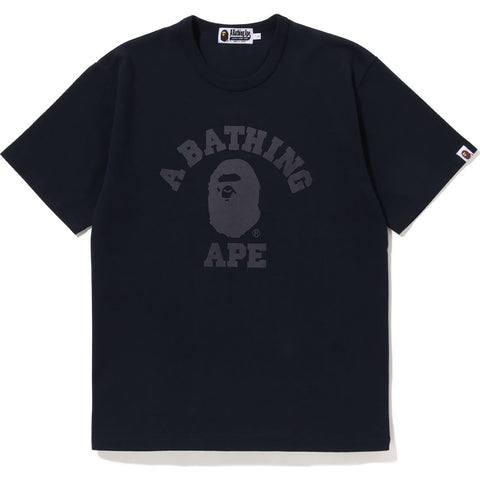 COLLEGE HEAVY WEIGHT TEE MENS | us.bape.com