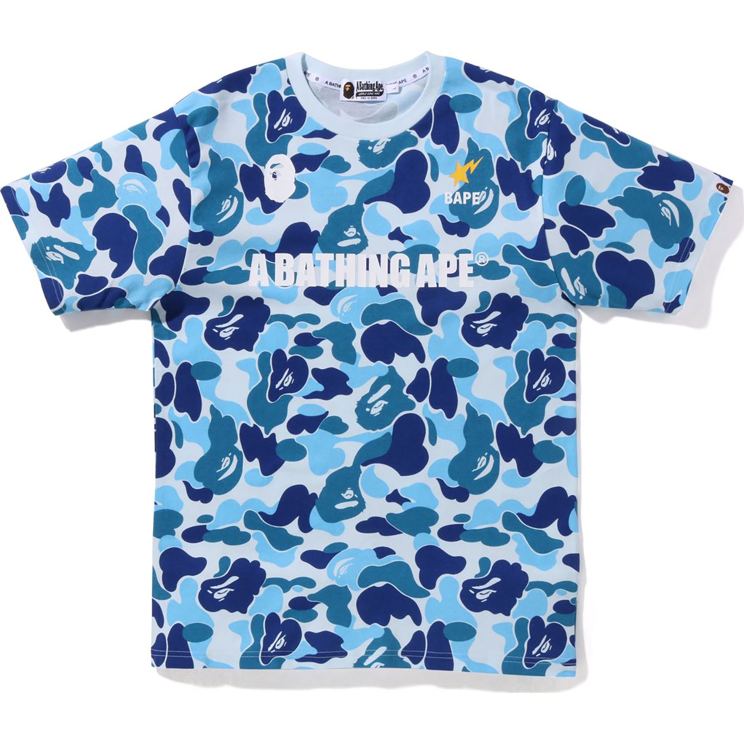 BIG ABC CAMO A BATHING APE TEE MENS – us.bape.com