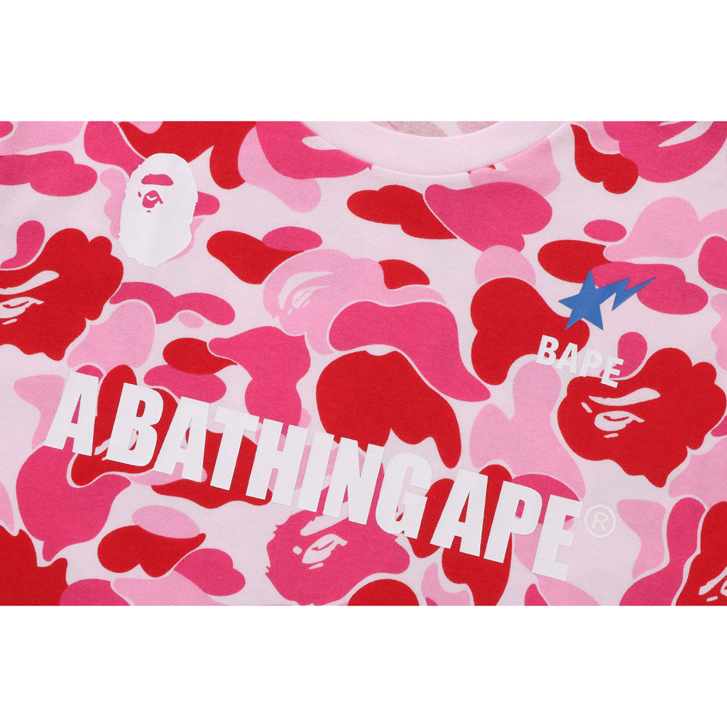 BIG ABC CAMO A BATHING APE TEE MENS