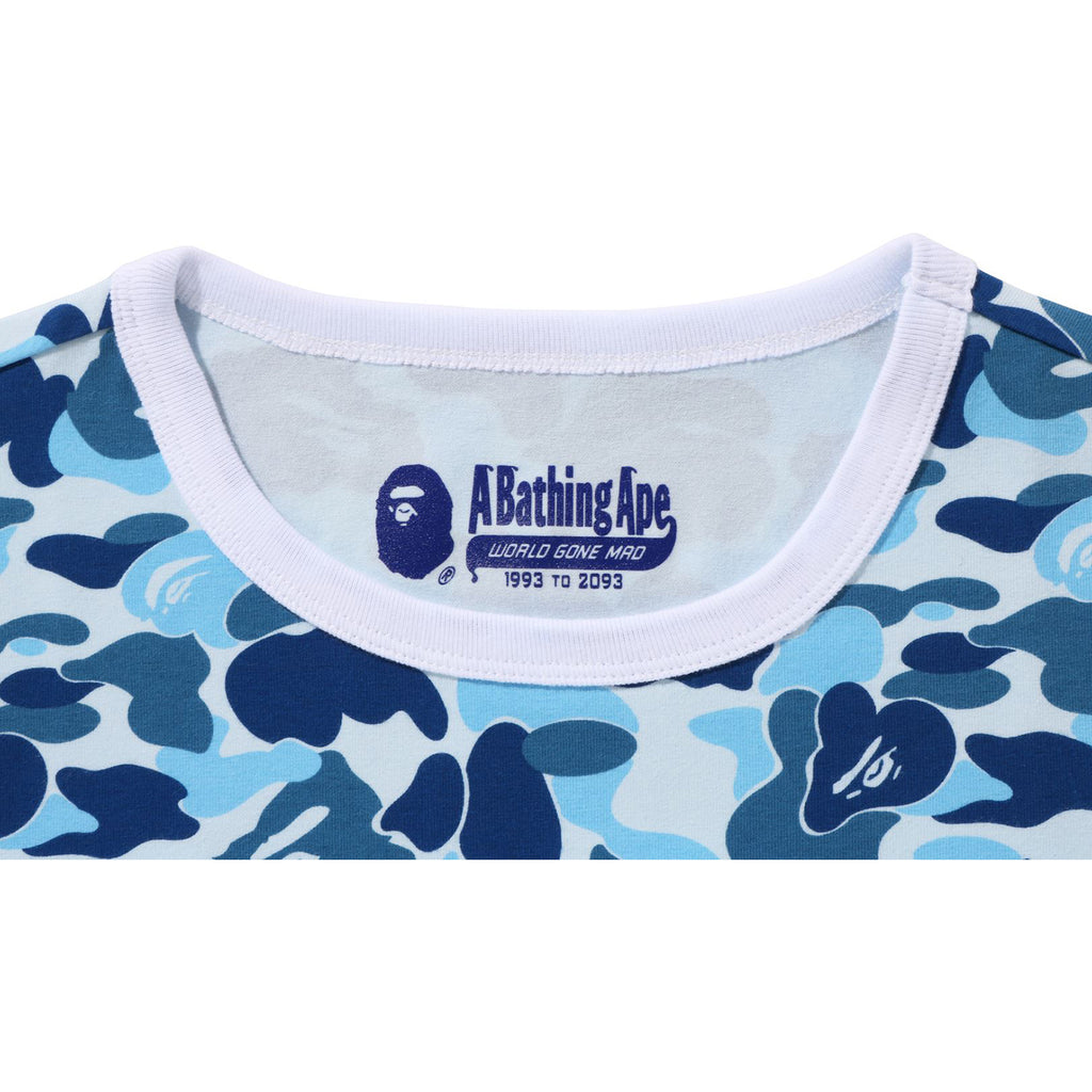 ONE POINT ABC CAMO TRIM TEE LADIES | us.bape.com